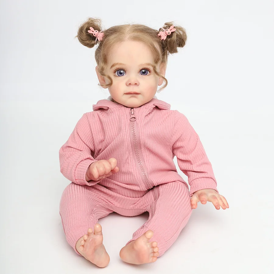 Rebirth Doll -20 inches (approximately 50 centimeters) realistic doll girl soft cloth body, birthday gift, suitable for children over 3 years old
Rebirth Doll -20 inches (approximately 50 centimeters) realistic doll girl soft cloth body, birthday gift, suitable for children over 3 years old