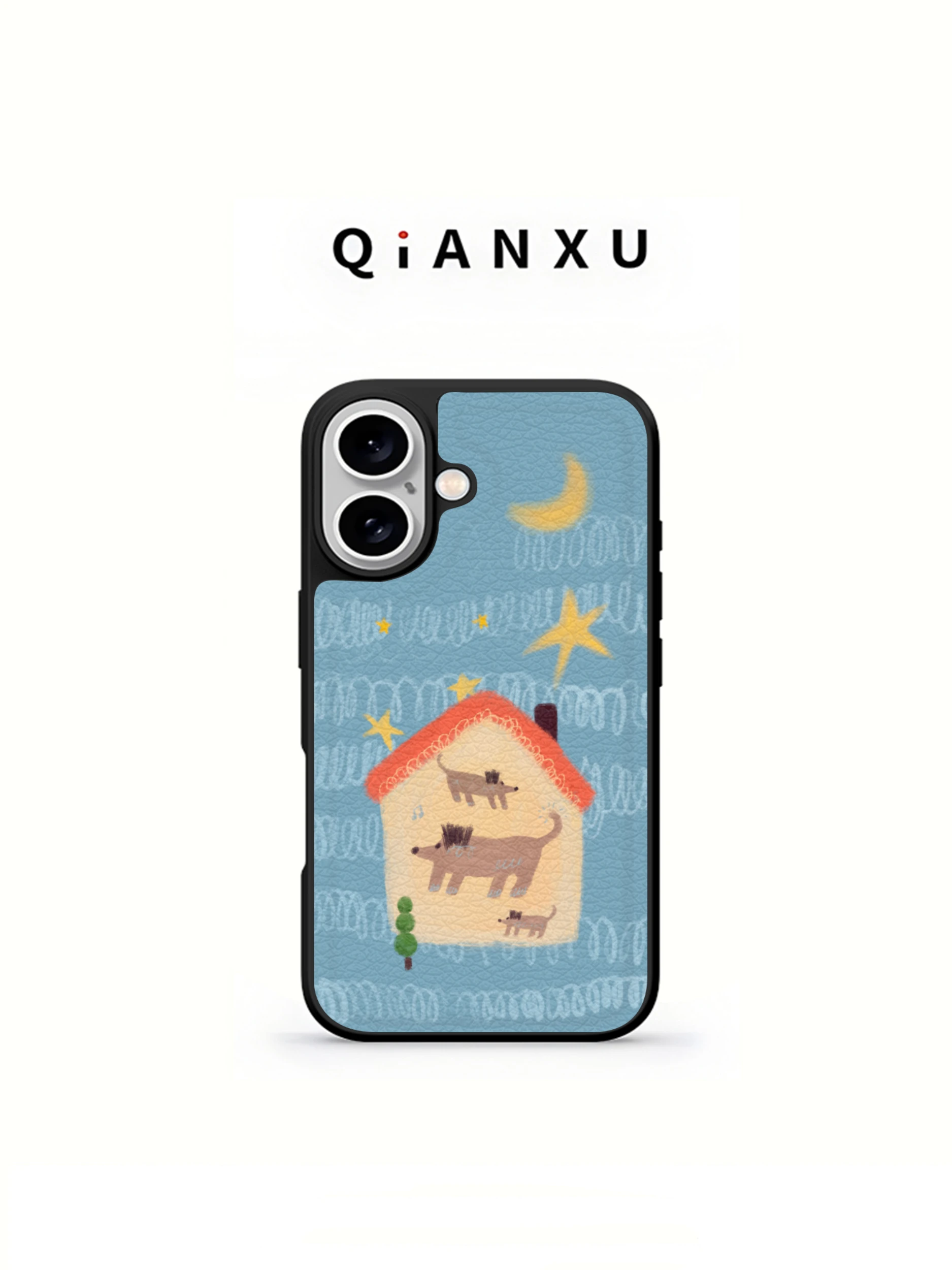 QX Cartoon House Pattern Leather Phone Case for 16 Women's High Quality Protection Cover Simple Elegant Unique Design
QX Cartoon House Pattern Leather Phone Case for 16 Women's High Quality Protection Cover Simple Elegant Unique Design