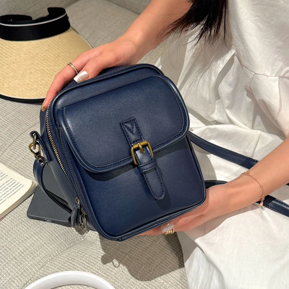 PU Leather Small Crossbody Cell Phone Bag & Adjustable Removable Strap Trendy Sling Bag Versatile Shoulder Purse for Women Men
PU Leather Small Crossbody Cell Phone Bag & Adjustable Removable Strap Trendy Sling Bag Versatile Shoulder Purse for Women Men