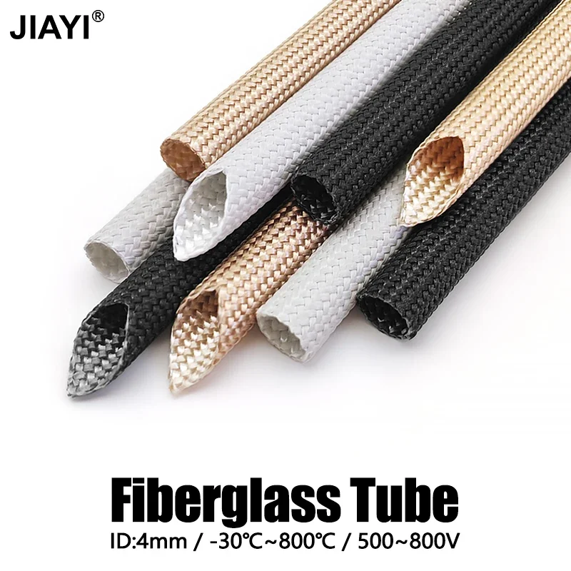 5Meter 800Deg.C Fiberglass Tube ID 4mm High Temperature Wire Sleeve Flame Resistant Fiber Glass Insulate Cable Pipe Protect
5Meter 800Deg.C Fiberglass Tube ID 4mm High Temperature Wire Sleeve Flame Resistant Fiber Glass Insulate Cable Pipe Protect