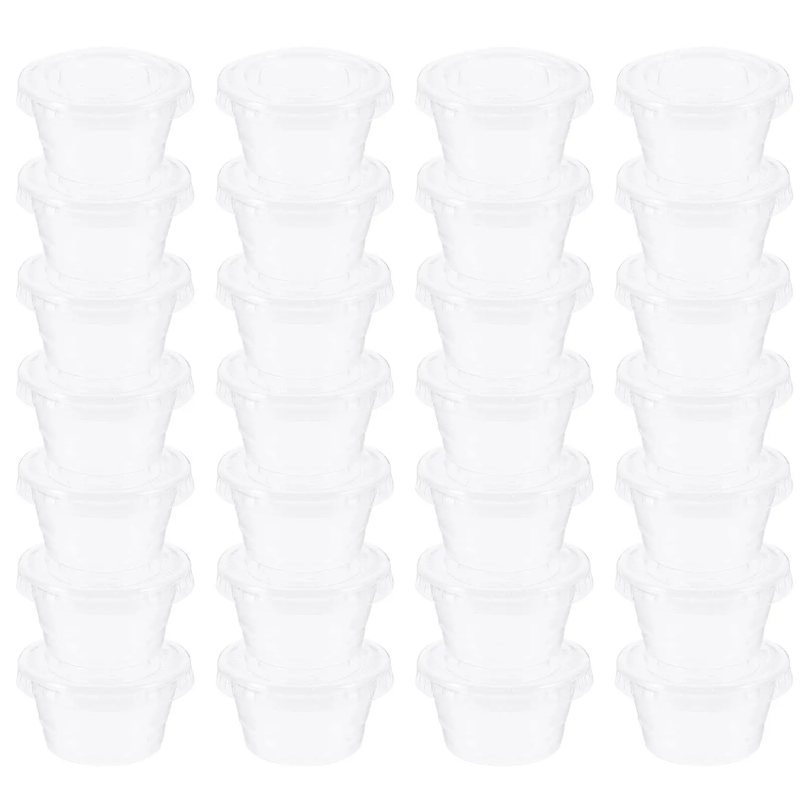 100 Pcs Disposable Sauce Cups Small Condiment Containers with Lids Portable Dipping Cups for Parties Families Banquets
100 Pcs Disposable Sauce Cups Small Condiment Containers with Lids Portable Dipping Cups for Parties Families Banquets