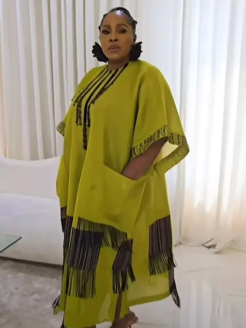 Plus Size African Dresses for Women Spring 2025 Fashion African Half Sleeve Polyester O-neck Long Dress Dashiki African Clothes
Plus Size African Dresses for Women Spring 2025 Fashion African Half Sleeve Polyester O-neck Long Dress Dashiki African Clothes
