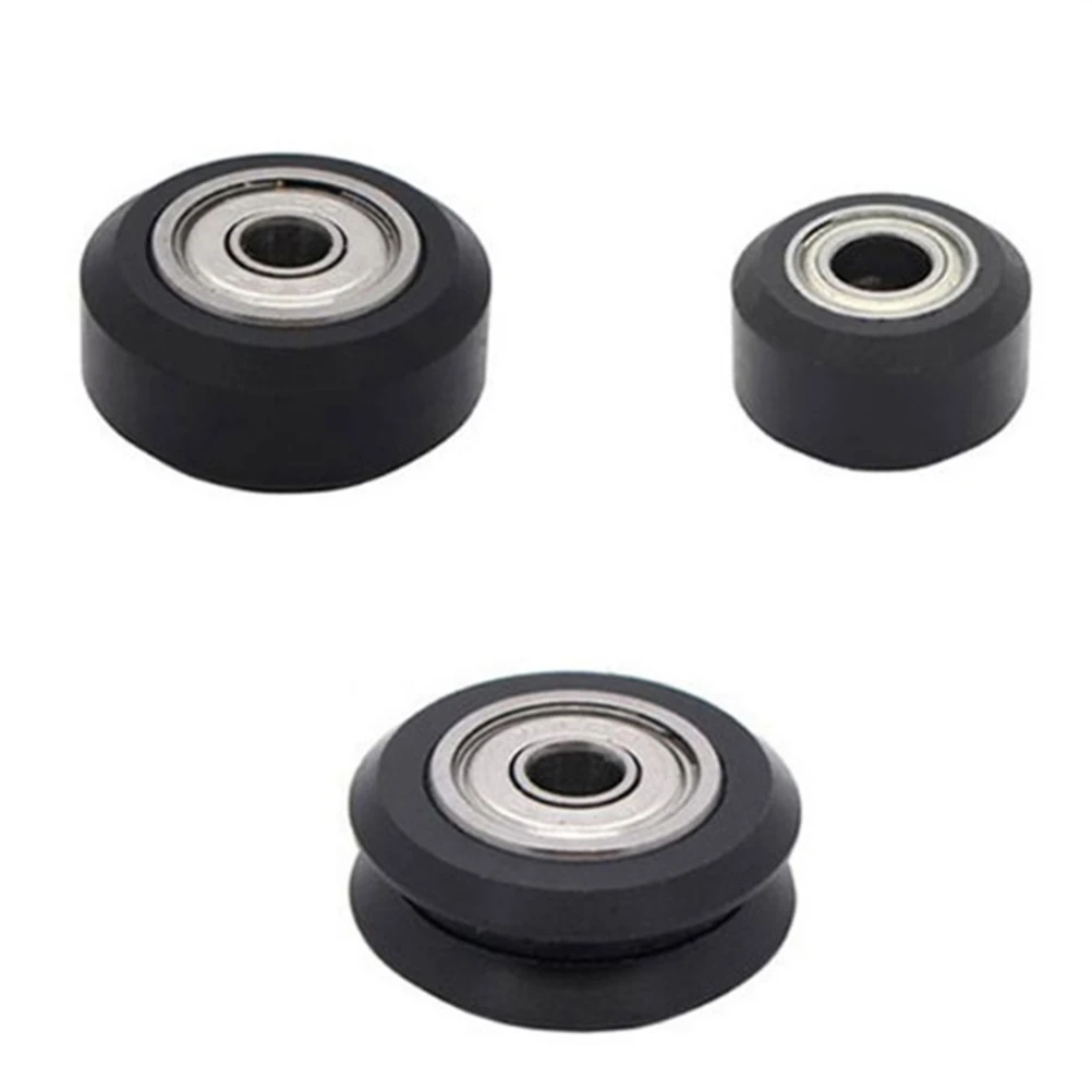 4 pcs Bearings Ball POM Pulley Groove 5mm Bore for 3D Printer Heat Resistant Wear Resistant Fatigue Resistance Practical
4 pcs Bearings Ball POM Pulley Groove 5mm Bore for 3D Printer Heat Resistant Wear Resistant Fatigue Resistance Practical