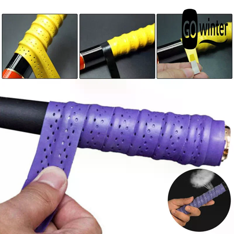 Badminton Racket Sweatband Super-absorbent Anti-slip Breathable Tie For Tennis Badminton Fishing Rod Tape Replacement Sweat Band
Badminton Racket Sweatband Super-absorbent Anti-slip Breathable Tie For Tennis Badminton Fishing Rod Tape Replacement Sweat Band