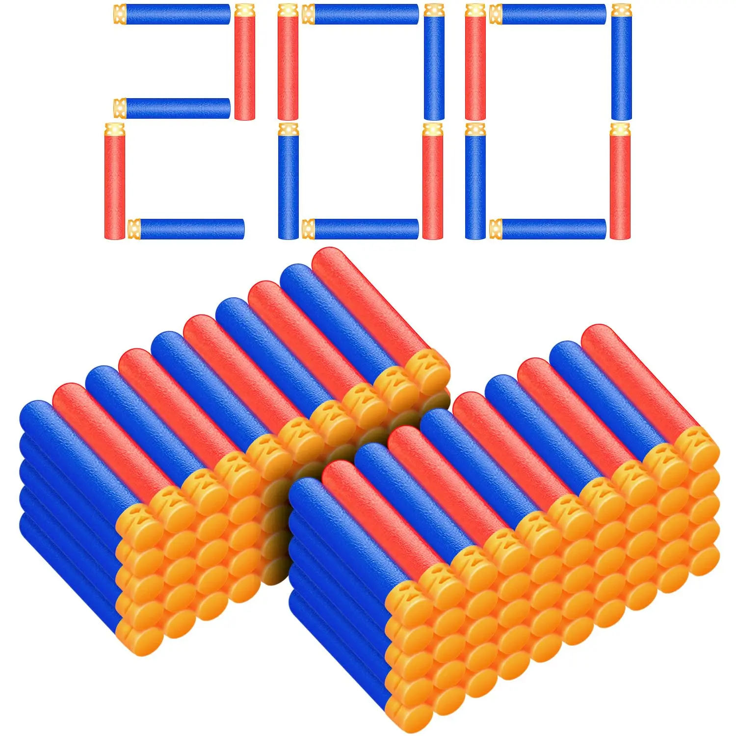 200 Pcs Refill Darts for Nerf N-Strike Elite Series Blasters Toy Guns Kids Birthday Role Play Nerf Battle Foam Bullets Game Gift
200 Pcs Refill Darts for Nerf N-Strike Elite Series Blasters Toy Guns Kids Birthday Role Play Nerf Battle Foam Bullets Game Gift