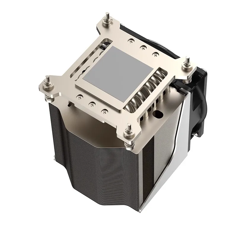 Новый квадратный радиатор 4U на платформе LGA 1700, 6 медных трубок, настольный вентилятор с контролем температуры хоста для процессора
Новый квадратный радиатор 4U на платформе LGA 1700, 6 медных трубок, настольный вентилятор с контролем температуры хоста для процессора