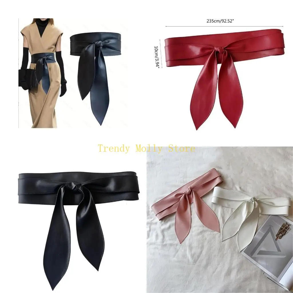 N5KB женский пояс-оби, широкий пояс с застежками, мягкий пояс из искусственной кожи с завязками на талии для горячих девушек
N5KB женский пояс-оби, широкий пояс с застежками, мягкий пояс из искусственной кожи с завязками на талии для горячих девушек