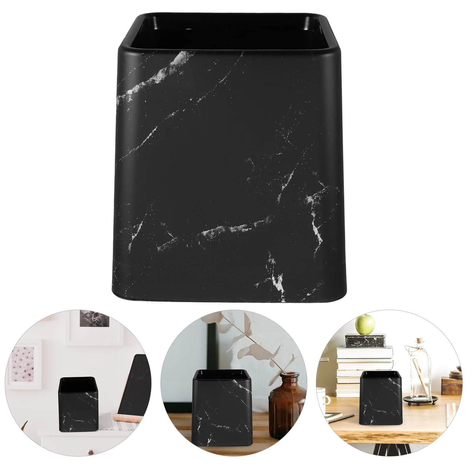 Trash Can Small Waste Basket for Kitchen Bedroom Bathroom Office Desk Easy Clean Garbage Bin
Trash Can Small Waste Basket for Kitchen Bedroom Bathroom Office Desk Easy Clean Garbage Bin