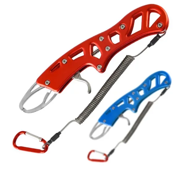 Aluminum Alloy Fish Lip Grip Tool - One-Hand Operation, Easy Control & Portable Fishing Lip Grabber
Aluminum Alloy Fish Lip Grip Tool - One-Hand Operation, Easy Control & Portable Fishing Lip Grabber