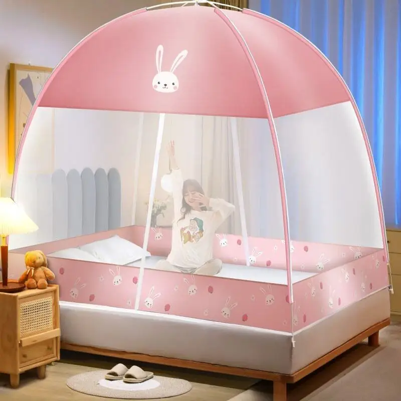 Bed Bug Net Full Enclosure Type Bedroom Use No Installation Mongolian Tent Style Children's Family Meter 5 Bed Cover
Bed Bug Net Full Enclosure Type Bedroom Use No Installation Mongolian Tent Style Children's Family Meter 5 Bed Cover