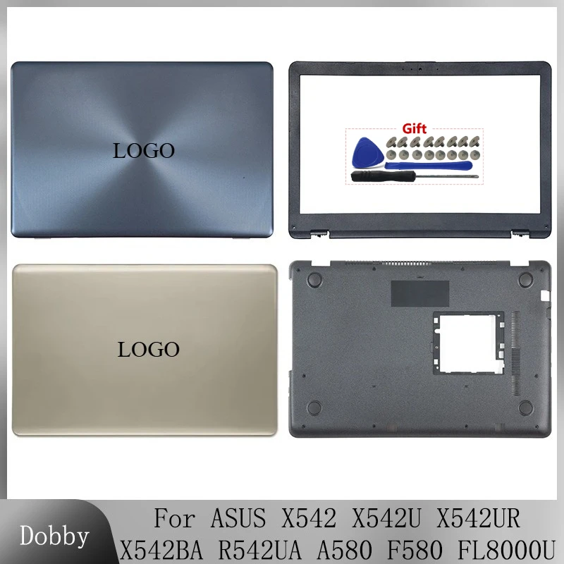 New Cover For X542 X542U X542UR X542BA R542UA A580 F580 FL8000U LCD Back Cover Front Bezel Frame Bottom Base Case Blue Gold Lid
New Cover For X542 X542U X542UR X542BA R542UA A580 F580 FL8000U LCD Back Cover Front Bezel Frame Bottom Base Case Blue Gold Lid