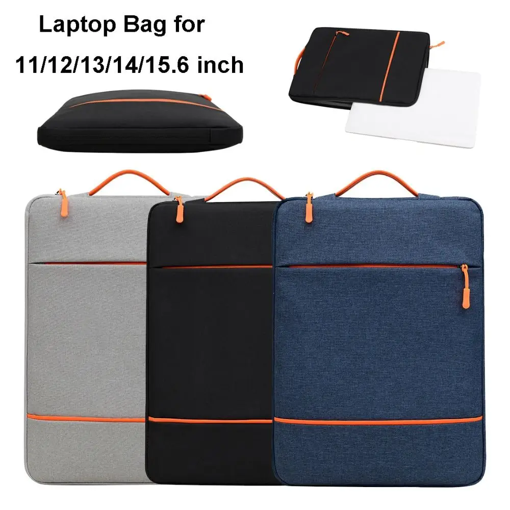 Universal Shockproof Laptop Handbag Large Capacity Ultra Thin Laptop Sleeve Case Handle Tablet Protective Pouch Business
Universal Shockproof Laptop Handbag Large Capacity Ultra Thin Laptop Sleeve Case Handle Tablet Protective Pouch Business