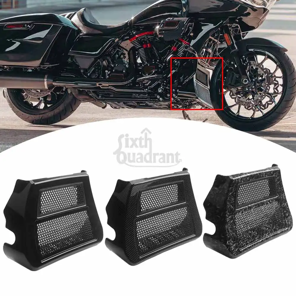 Motorcycle Fairing Front Spoilers Lower Radiator Chin Cover For Harley Touring Road Street Glide CVO FLHXSE FLTRXSE FLHX 23-2025
Motorcycle Fairing Front Spoilers Lower Radiator Chin Cover For Harley Touring Road Street Glide CVO FLHXSE FLTRXSE FLHX 23-2025