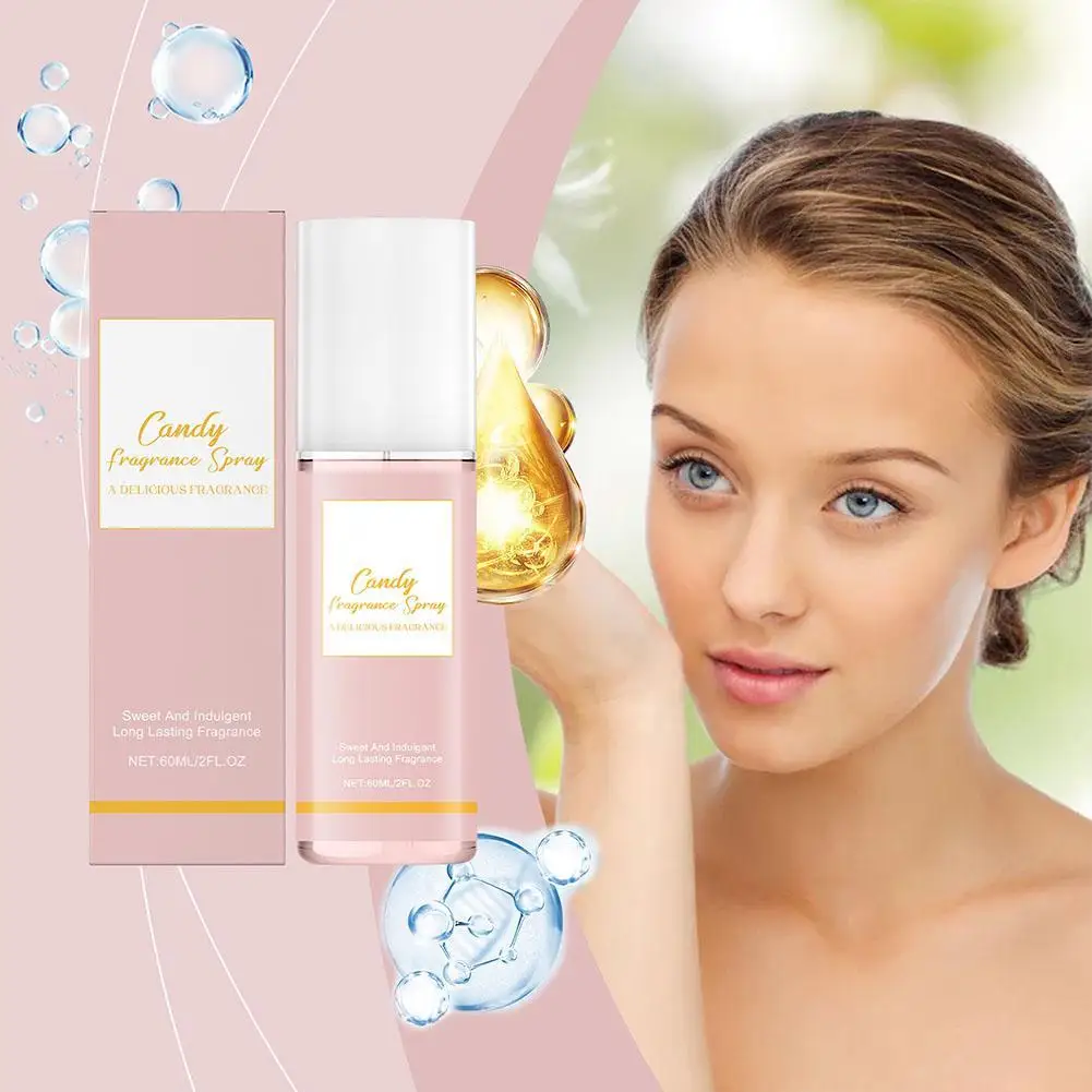 Candy Fragrance Spray Fragrant Candy Scent Refreshing Moisturizing Natural Gentle Dating Portable Fragrance Spray
Candy Fragrance Spray Fragrant Candy Scent Refreshing Moisturizing Natural Gentle Dating Portable Fragrance Spray