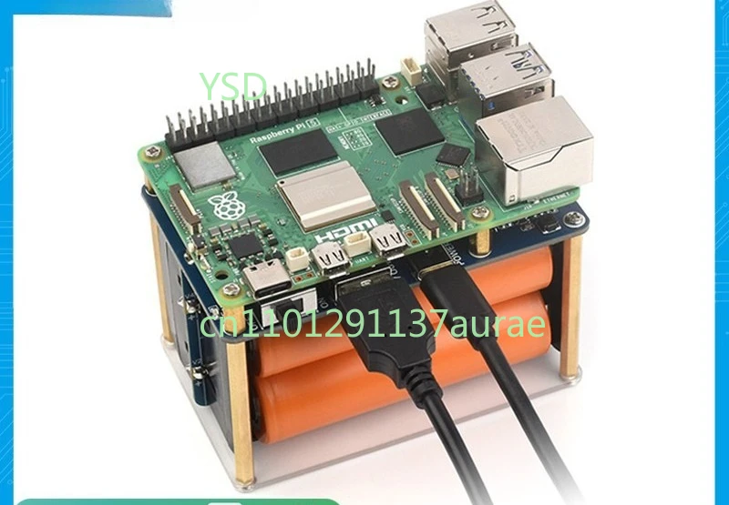 Uninterruptible power supply module 5V 6A output UPS mobile power expansion board 21700 battery
Uninterruptible power supply module 5V 6A output UPS mobile power expansion board 21700 battery