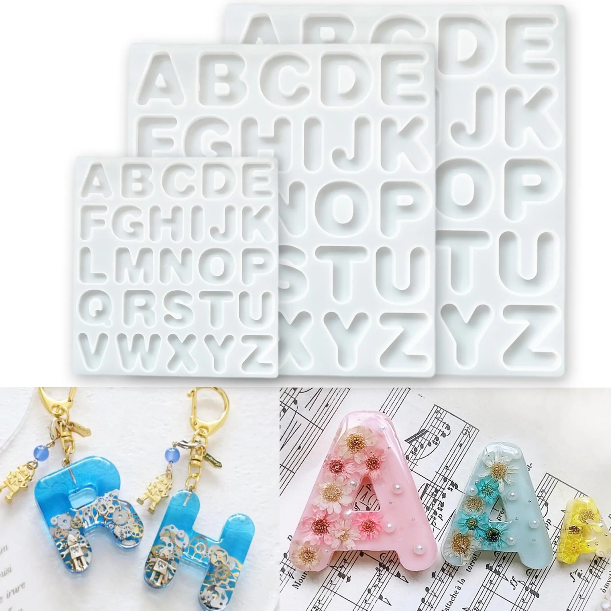 Handcrafted DIY shape accessories with letter silicone molds, keychains, keychains, silicone keychain cards
Handcrafted DIY shape accessories with letter silicone molds, keychains, keychains, silicone keychain cards