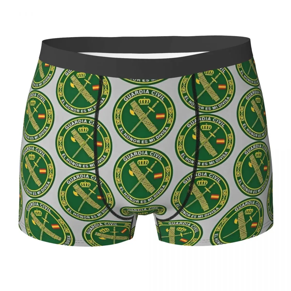 Spanish Guard Civil Logo Underwear Spain 3D Pouch High Quality Trunk Design Boxer Brief Comfortable Males Underpants Plus Size
Spanish Guard Civil Logo Underwear Spain 3D Pouch High Quality Trunk Design Boxer Brief Comfortable Males Underpants Plus Size