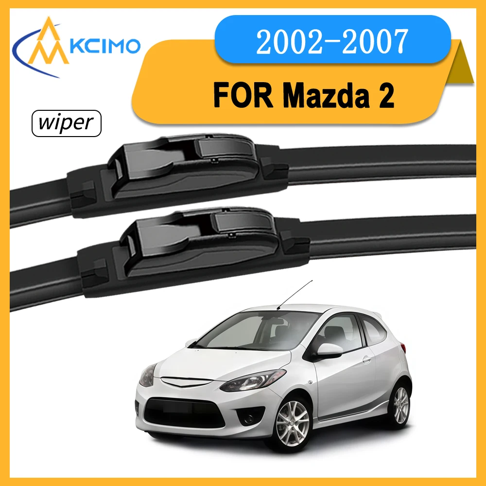 Driver & Passenger Front Wiper Blades For Mazda Mazda2 DY 2002-2007 Premium Rubber Windshield Wiper Set Easy Installation
Driver & Passenger Front Wiper Blades For Mazda Mazda2 DY 2002-2007 Premium Rubber Windshield Wiper Set Easy Installation