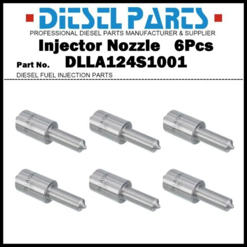 6x Fuel Injector Nozzle DLLA124S1001 0433271774 4792443 for IVECO ZETA 1987-1991
6x Fuel Injector Nozzle DLLA124S1001 0433271774 4792443 for IVECO ZETA 1987-1991