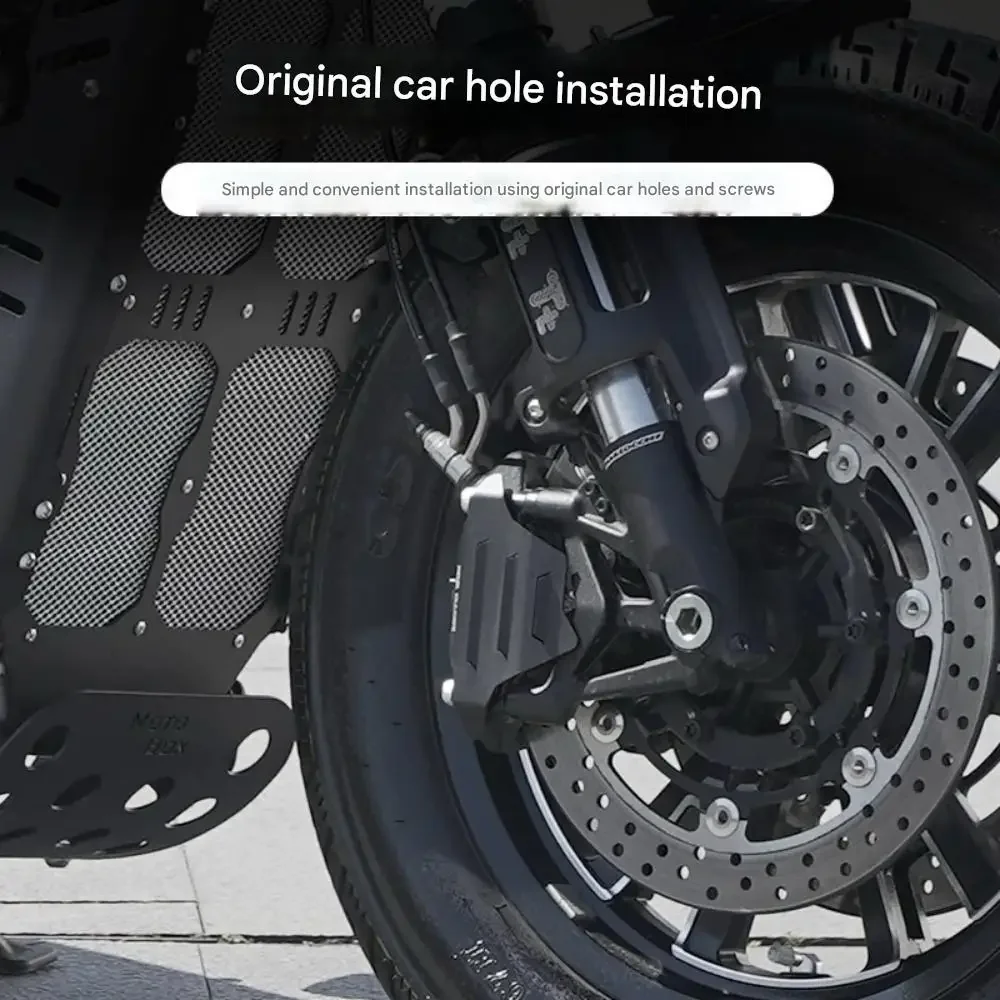 For QJMOTOR SRV 600 Modified Front Brake Caliper Protective Cover, Stainless Steel Guard Decorative Shell Accessories
For QJMOTOR SRV 600 Modified Front Brake Caliper Protective Cover, Stainless Steel Guard Decorative Shell Accessories