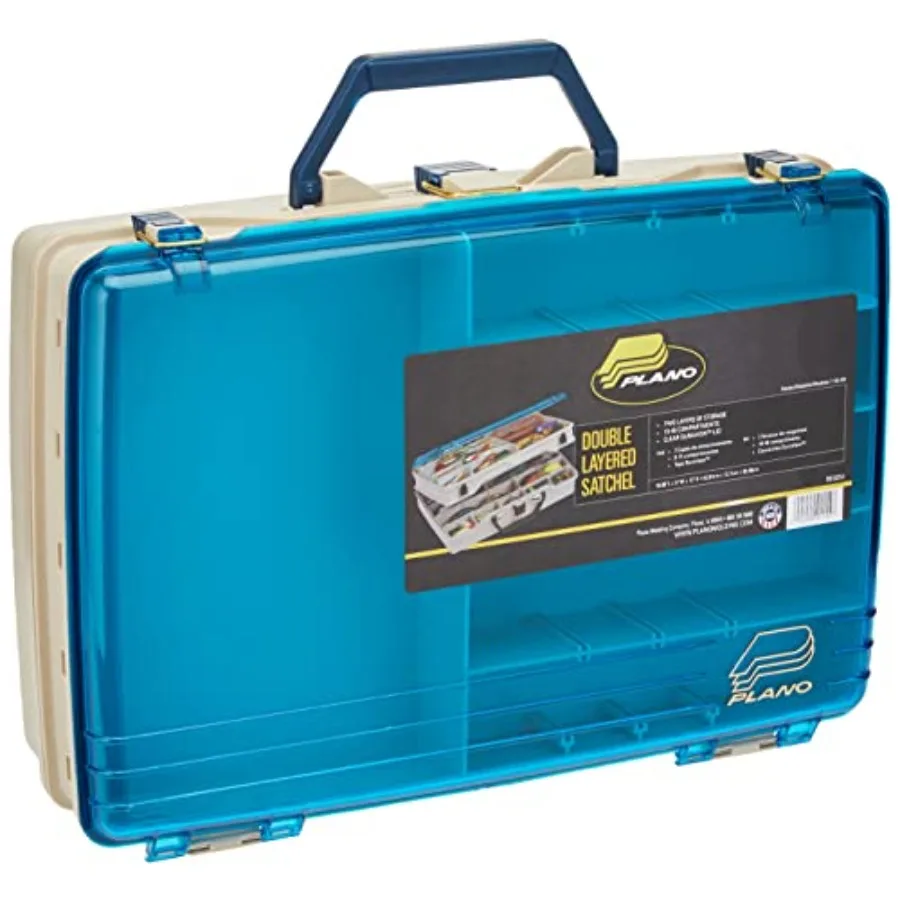 Two Level Satchel Tackle Box Premium Tackle Storage
Two Level Satchel Tackle Box Premium Tackle Storage