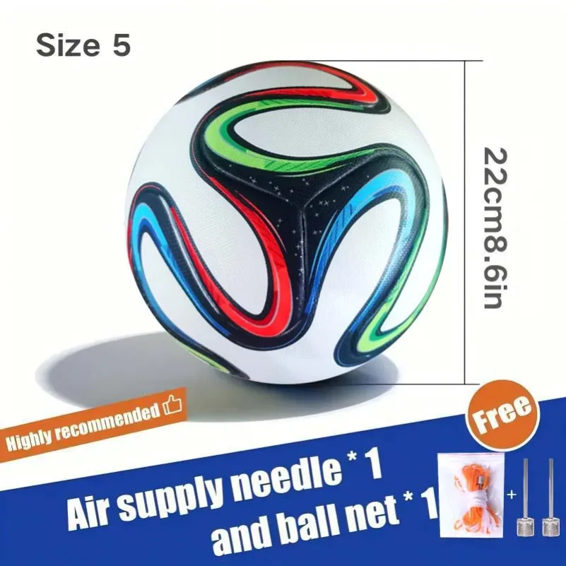Football for Men and Women 2014 Match Size 5 Pu Adult Futebol Outdoor Sports Training Ball Professional Thickened Team Soccer
Football for Men and Women 2014 Match Size 5 Pu Adult Futebol Outdoor Sports Training Ball Professional Thickened Team Soccer