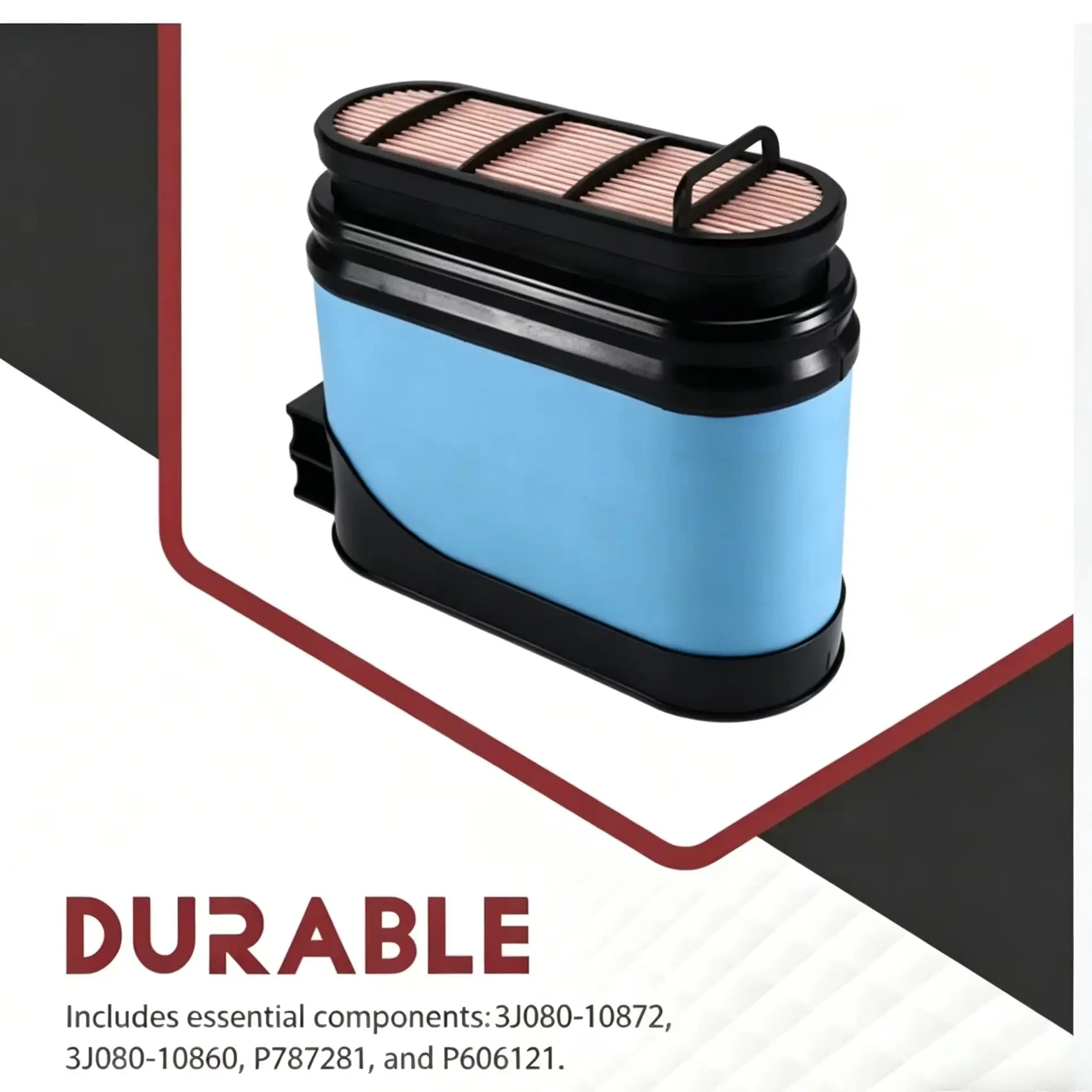 For Kubota Tractor 3J080-10860 3J080-10872 Construction Machinery Engine Air Filter For Mann Filter C31015 CF30100 36539700
For Kubota Tractor 3J080-10860 3J080-10872 Construction Machinery Engine Air Filter For Mann Filter C31015 CF30100 36539700
