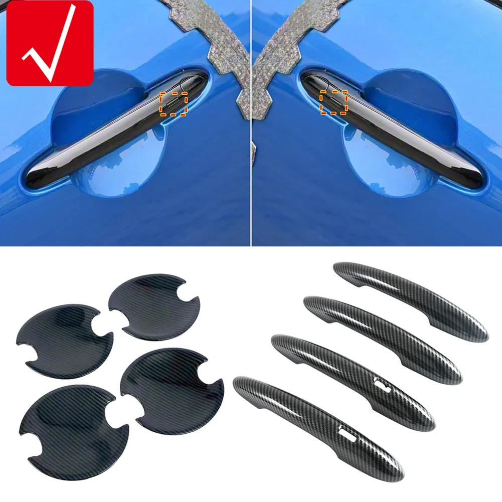 Накладки на дверные ручки и чаши дверей из карбона, черные, для MINI Cooper S F65 F66 F67 2024-2025, глянцевые, с защитой от царапин
Накладки на дверные ручки и чаши дверей из карбона, черные, для MINI Cooper S F65 F66 F67 2024-2025, глянцевые, с защитой от царапин