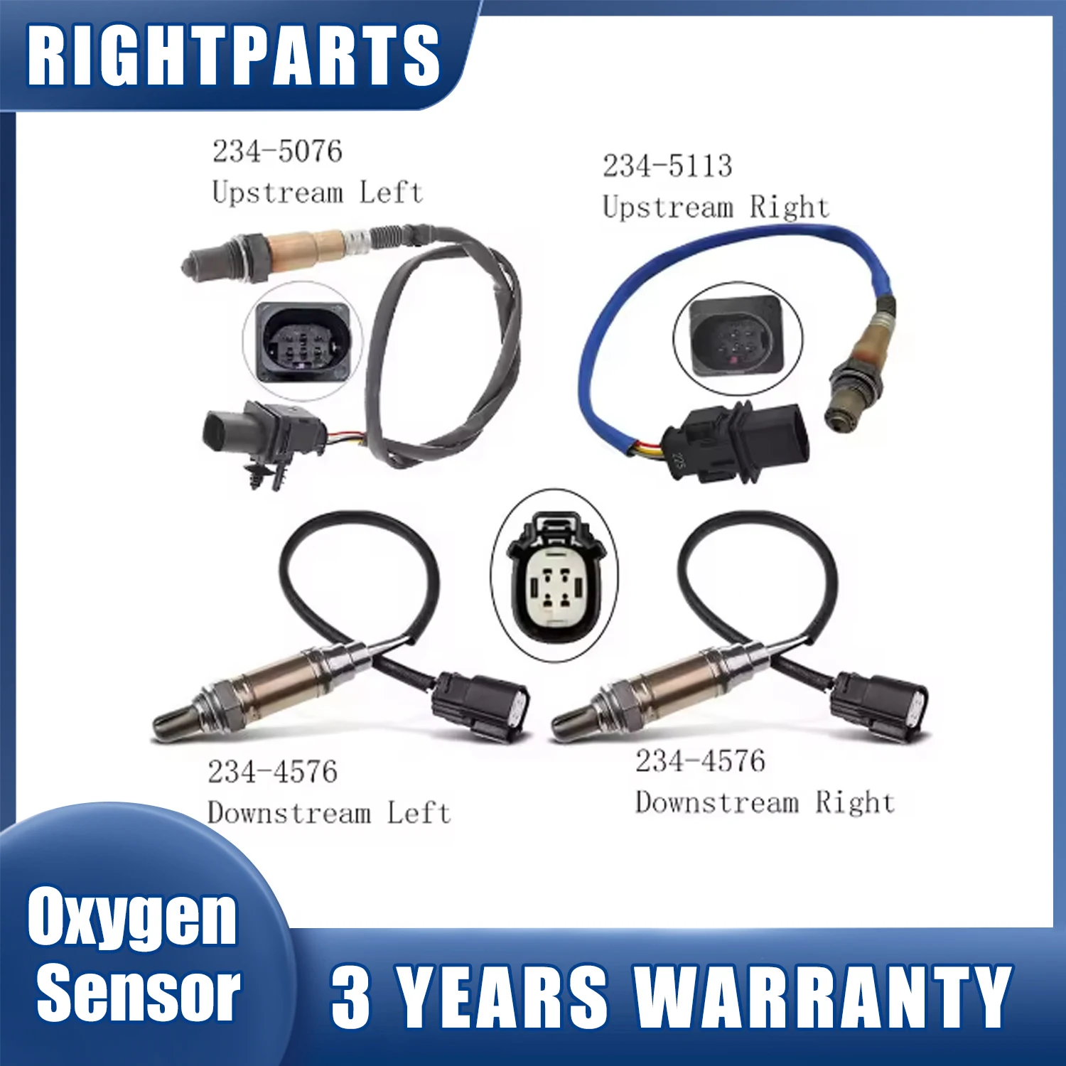 4Pcs Upstream Downstream Oxygen O2 Sensor 234-5076 234-5113 234-4576 For 2012 2013 2014 Ford Expedition Lincoln Navigator 5.4L
4Pcs Upstream Downstream Oxygen O2 Sensor 234-5076 234-5113 234-4576 For 2012 2013 2014 Ford Expedition Lincoln Navigator 5.4L