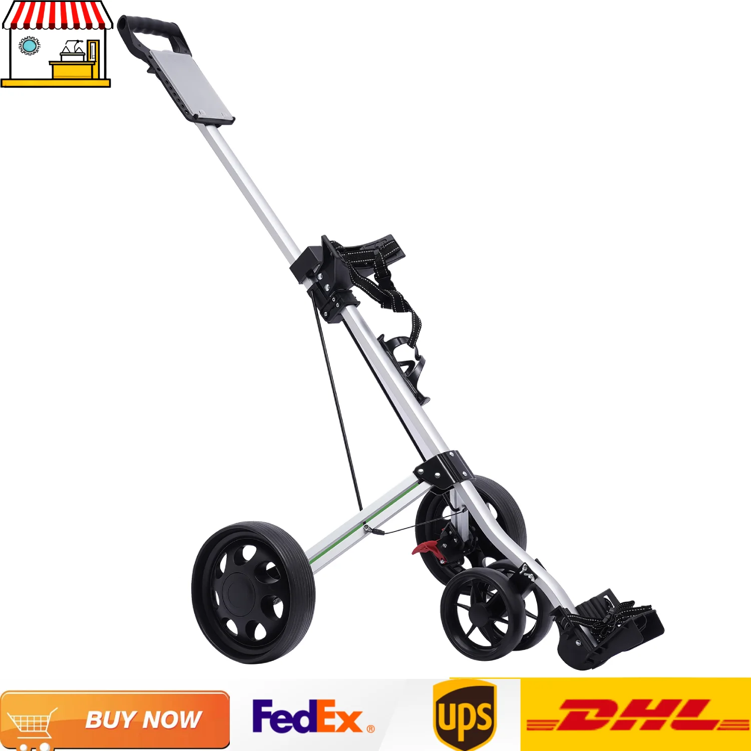 Складная тележка для гольфа | Трехколесная тележка для гольфа с ножным тормозом | Портативная тележка для гольфа из алюминиевого сплава с быстрым креплением
Складная тележка для гольфа | Трехколесная тележка для гольфа с ножным тормозом | Портативная тележка для гольфа из алюминиевого сплава с быстрым креплением
