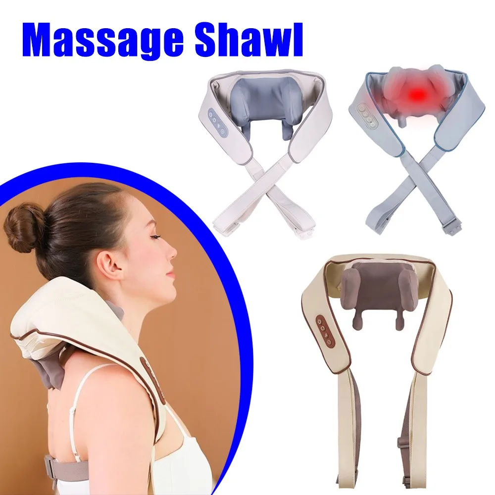 Электрический массажер для шеи и плеч, 1 шт., регулируемый нагрев, скорость массажа, перезаряжаемый портативный массажер с подогревом для домашнего использования
Электрический массажер для шеи и плеч, 1 шт., регулируемый нагрев, скорость массажа, перезаряжаемый портативный массажер с подогревом для домашнего использования