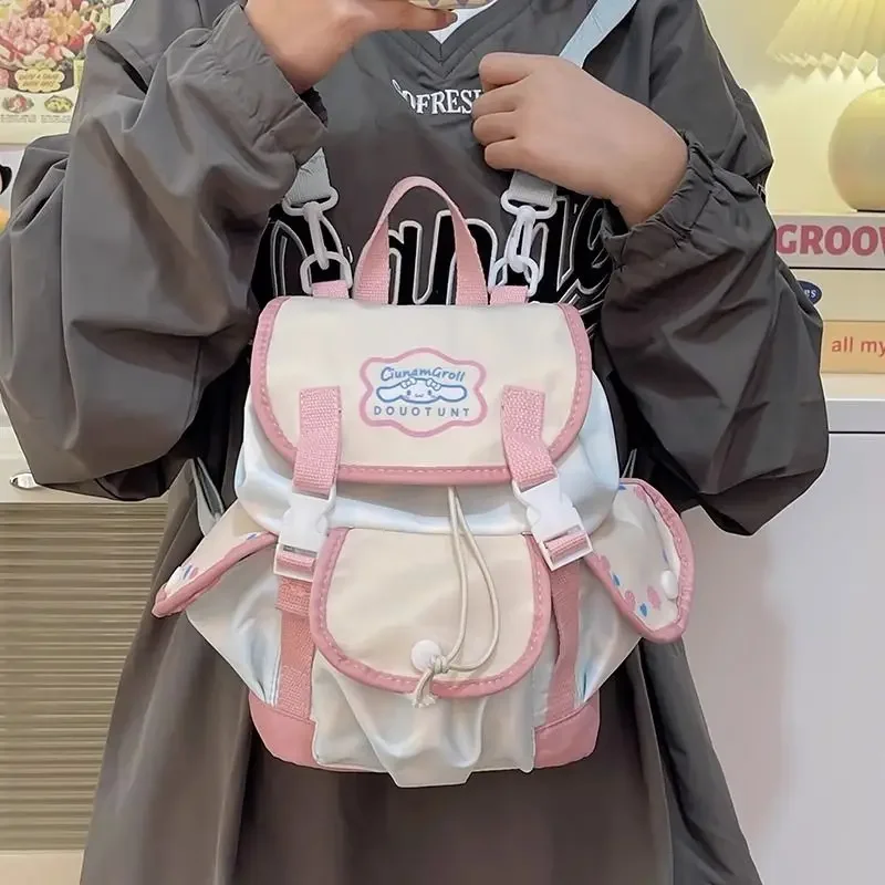 Miniso Cinnamoroll милый холщовый рюкзак с принтом, сумка через плечо, вместительный студенческий допаминовый рюкзак
Miniso Cinnamoroll милый холщовый рюкзак с принтом, сумка через плечо, вместительный студенческий допаминовый рюкзак