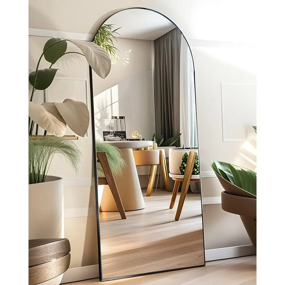 ull Length Mirror, Arched loor Mirror with Stand, 26"x68" Oversized loor Mirror, Wall Mirror ull Length reestanding, Wall Mounte
ull Length Mirror, Arched loor Mirror with Stand, 26"x68" Oversized loor Mirror, Wall Mirror ull Length reestanding, Wall Mounte