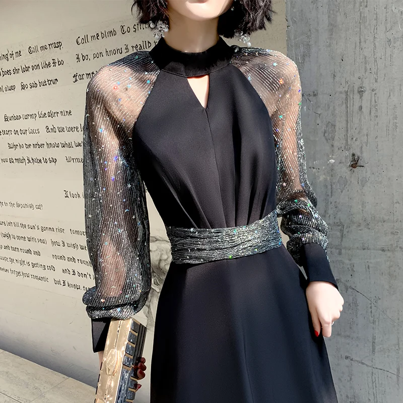 Вечернее платье Ele Bla для женщин: роскошное, высококачественное, для торжественных мероприятий, с длинной юбкой, в стиле феи
Вечернее платье Ele Bla для женщин: роскошное, высококачественное, для торжественных мероприятий, с длинной юбкой, в стиле феи