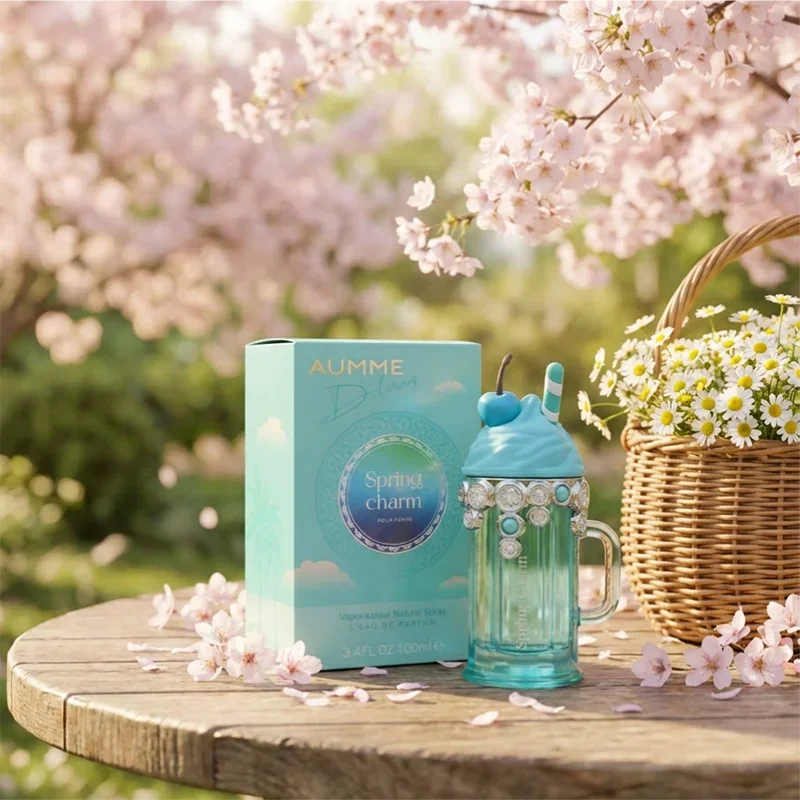 Luxury Sweet Floral Fruity Fragrance Spray 100ml Cute Delicate Ice Cream Shape Long-lasting Scent Natural Fresh Eau De Toilette
Luxury Sweet Floral Fruity Fragrance Spray 100ml Cute Delicate Ice Cream Shape Long-lasting Scent Natural Fresh Eau De Toilette