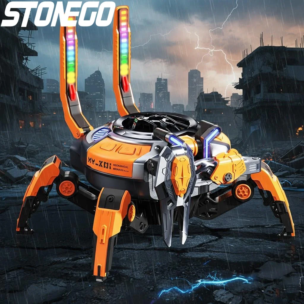 Bluetooth 50 Mechanical Crab Speaker Multicolor LED 10W Stereo Bass TWS Portable 8H Playtime Home Outdoor Party Audio Device
Bluetooth 50 Mechanical Crab Speaker Multicolor LED 10W Stereo Bass TWS Portable 8H Playtime Home Outdoor Party Audio Device