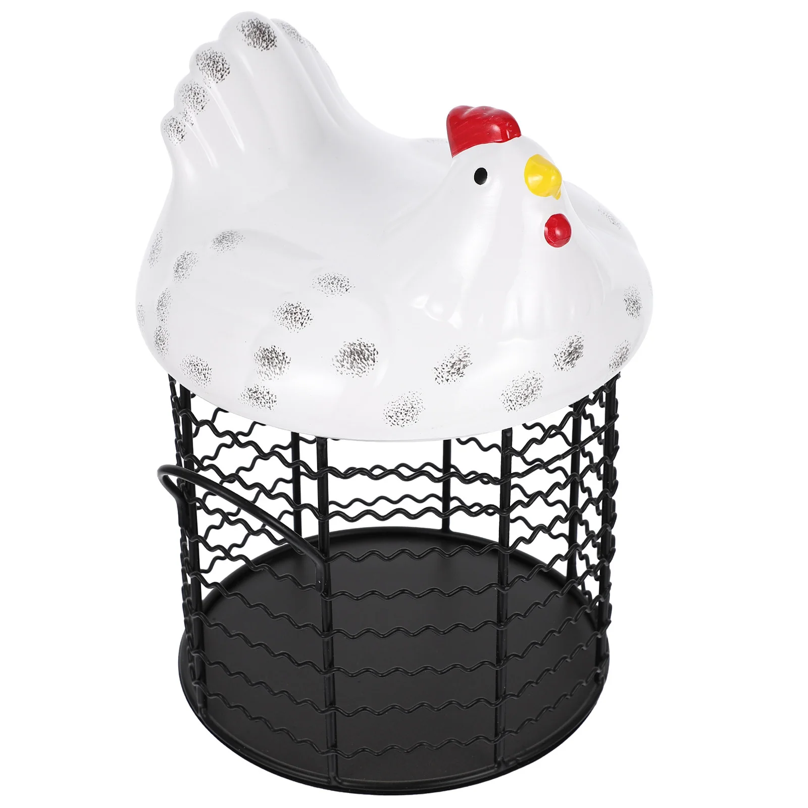 Kitchen Storage Basket Ceramic Iron Multifunctional Fruit Basket Egg Holder Egg Storage Container Organizer Food Holder
Kitchen Storage Basket Ceramic Iron Multifunctional Fruit Basket Egg Holder Egg Storage Container Organizer Food Holder