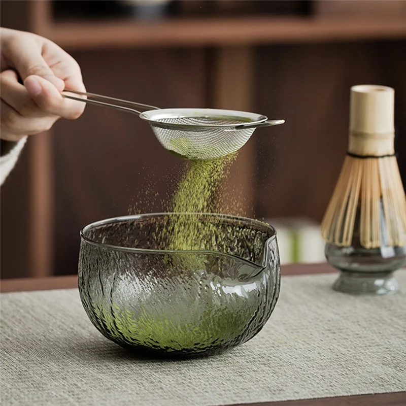 KYCOR-Matcha Cup Bowl Matcha-Making Kit 5Pcs Matcha-Whisk Set Clear Glass Matchas For Tea Set With Matcha-Whisk For Tea Lovers
KYCOR-Matcha Cup Bowl Matcha-Making Kit 5Pcs Matcha-Whisk Set Clear Glass Matchas For Tea Set With Matcha-Whisk For Tea Lovers
