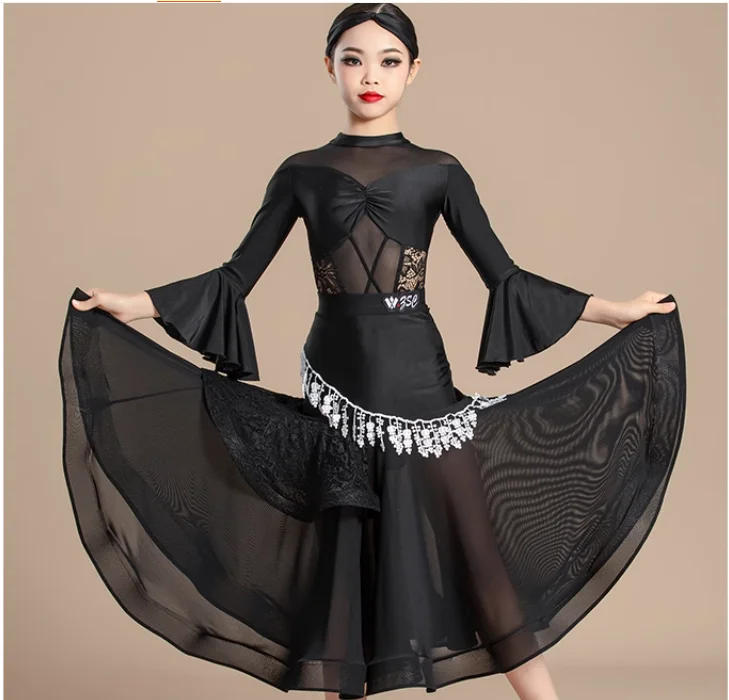 Professional Children's Modern Dance, Girls' Ballroom Dance, Waltz Practice Clothes, Ballroom Dance Performance
Professional Children's Modern Dance, Girls' Ballroom Dance, Waltz Practice Clothes, Ballroom Dance Performance