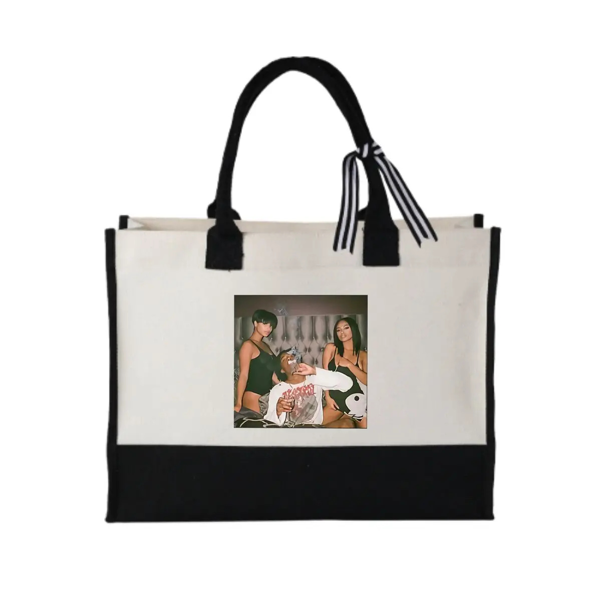 Urban Lifestyle Scene Graphic Bold Patchwork Canvas Tote for Street Art Festival Swag
Urban Lifestyle Scene Graphic Bold Patchwork Canvas Tote for Street Art Festival Swag