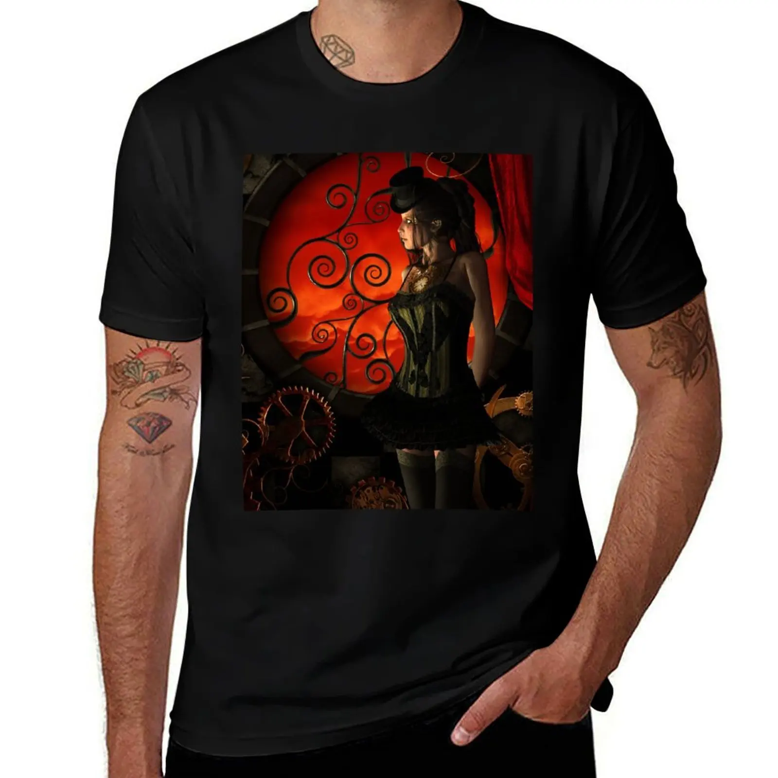 Steampunk, wonderful steampunk lady T-Shirt anime t shirts for man funny t shirts dark humor T-Shirt
Steampunk, wonderful steampunk lady T-Shirt anime t shirts for man funny t shirts dark humor T-Shirt