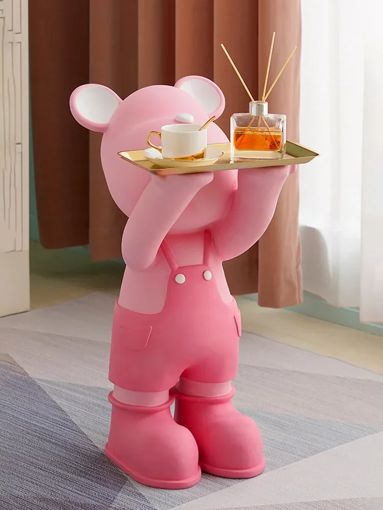Light luxury welcome floor cartoon decoration living room large TV cabinet sofa Cartoon Bear tray home decoration
Light luxury welcome floor cartoon decoration living room large TV cabinet sofa Cartoon Bear tray home decoration