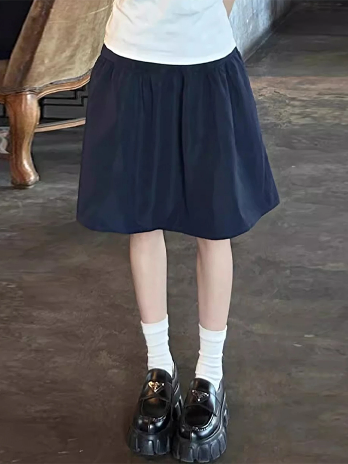 Юбка А-силуэта с высокой талией, женская, весна-лето, новая, в японском стиле, для колледжа, из хлопка и лиоцелла
Юбка А-силуэта с высокой талией, женская, весна-лето, новая, в японском стиле, для колледжа, из хлопка и лиоцелла