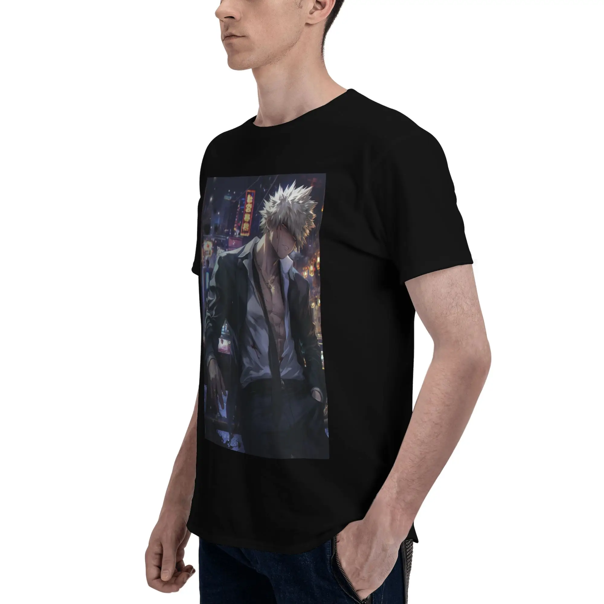 Bakugou Katsuki 100% Cotton T-Shirt Men'sClassic T Shirts Men Crew Neck Short Sleeve S-6XL
Bakugou Katsuki 100% Cotton T-Shirt Men'sClassic T Shirts Men Crew Neck Short Sleeve S-6XL