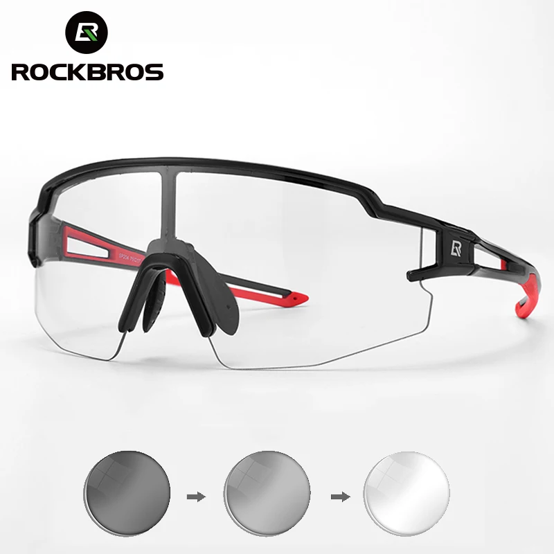 ROCKBROS Photochromic Bicycle Glasses UV400 Bike Goggles Glasses MTB Road Sports Eyewear Sunglasses Large Frame Cycling Glasses
ROCKBROS Photochromic Bicycle Glasses UV400 Bike Goggles Glasses MTB Road Sports Eyewear Sunglasses Large Frame Cycling Glasses