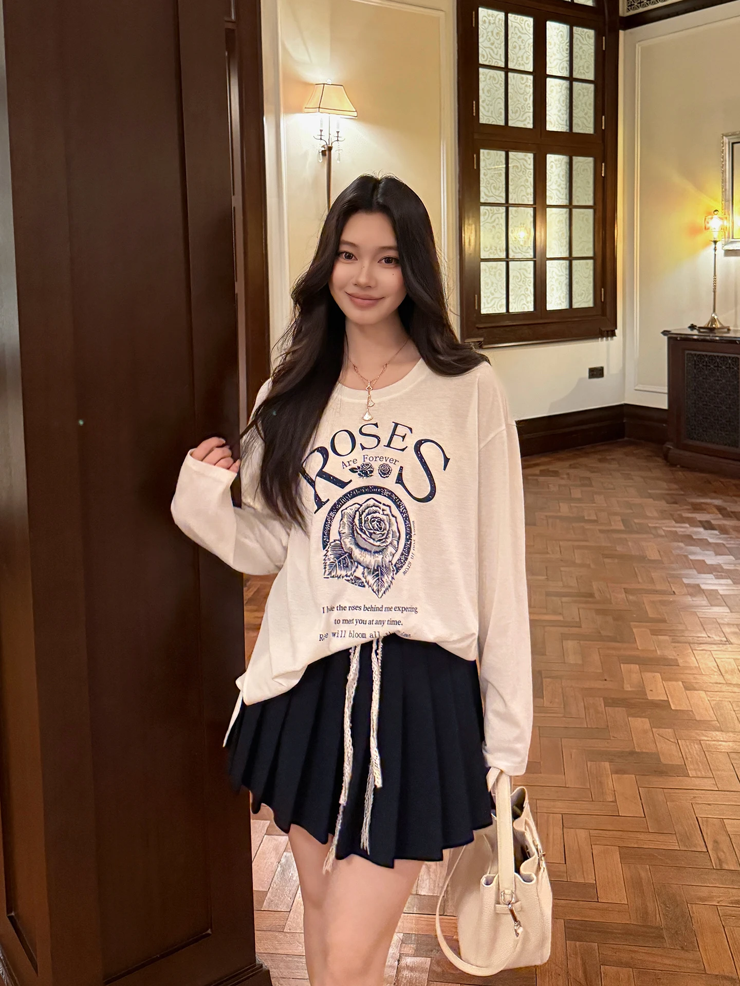 ME Rose Print Slimming Comfortable Fashionable Sun Protection Silk Smooth Women's Set Casual Style Two-Piece Spring Collection
ME Rose Print Slimming Comfortable Fashionable Sun Protection Silk Smooth Women's Set Casual Style Two-Piece Spring Collection