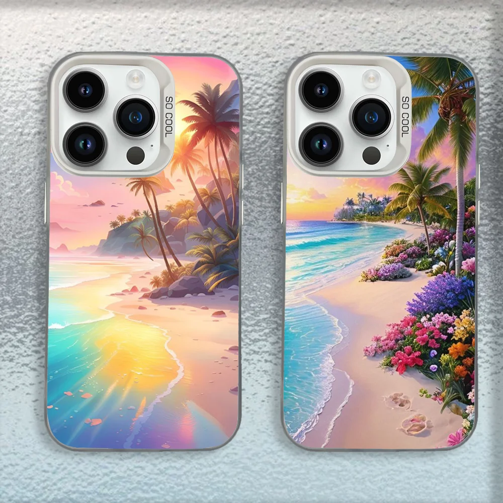 Summer Beach Sunset Phone Case For iPhone 16,15,14,13,12,11,Mini,Pro,MAX White Matte Shockproof Cover
Summer Beach Sunset Phone Case For iPhone 16,15,14,13,12,11,Mini,Pro,MAX White Matte Shockproof Cover