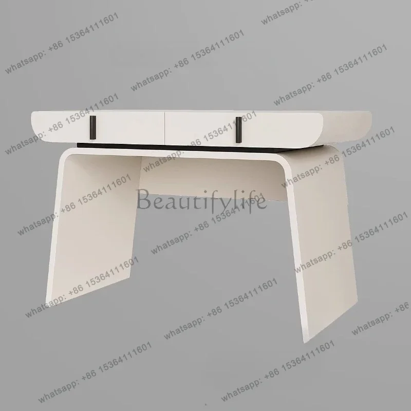 yj58 Cream wind paint desk household small apartment bedroom desk with drawers solid wood
yj58 Cream wind paint desk household small apartment bedroom desk with drawers solid wood