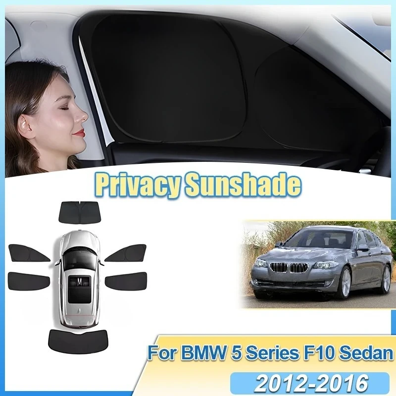 For BMW 5 Series F10 Sedan 2012-2016 Car Sunshade Anti UV Sun Protection Window Visor Parts Tools Privacy Cover Auto Accessories
For BMW 5 Series F10 Sedan 2012-2016 Car Sunshade Anti UV Sun Protection Window Visor Parts Tools Privacy Cover Auto Accessories