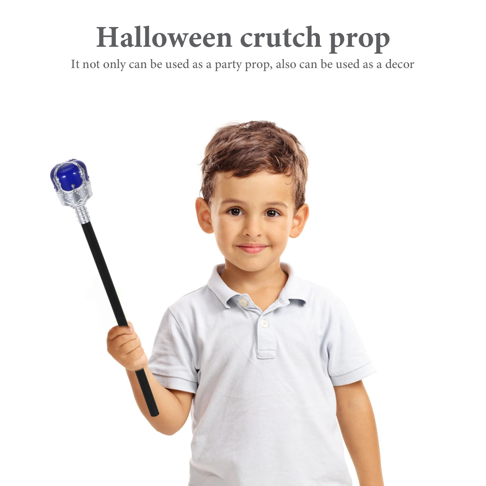 King Scepter Cosplay Cane Prop Plastic Halloween Festival Decor Royal Wand Role Playing Stick Kids Party Supplies
King Scepter Cosplay Cane Prop Plastic Halloween Festival Decor Royal Wand Role Playing Stick Kids Party Supplies